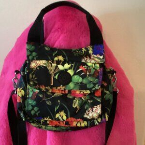 Kipling Floral Print Crossbody Bag